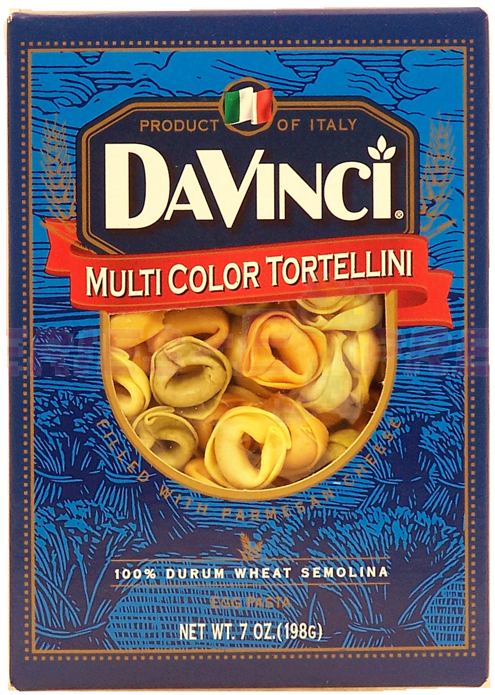 Da Vinci&nbsp;&nbsp;multi color tortellini dry pasta Full-Size Picture